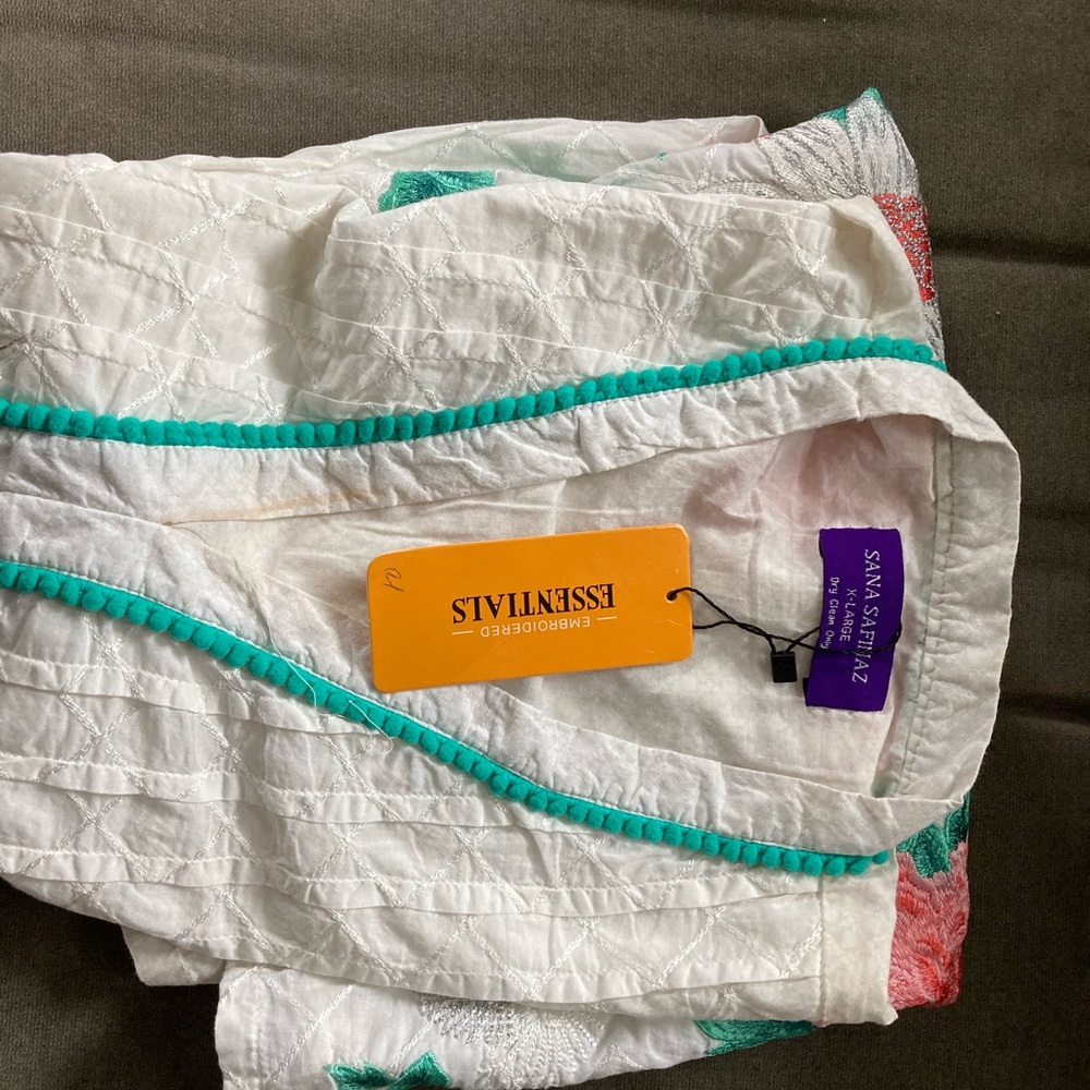 Sanasafinaz kurta XL -  nwt indian Pakistani shirt